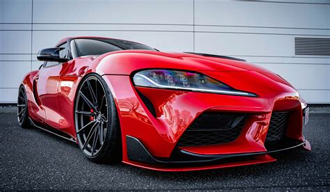 Toyota Supra Mk5 Red Devil Wheelforce Wheels Germany