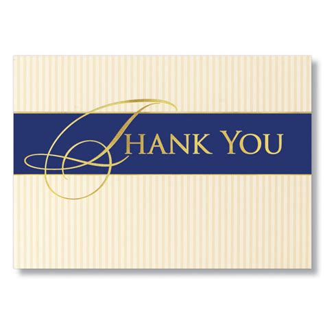 Classic Business Thank You Cards