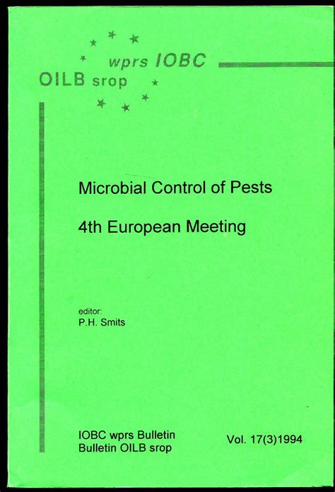 Having sufficient pest control knowledge, allows you to implement a smarter we have the following books available: PDF Advances In Microbial Control Of Insect Pests - Free ...