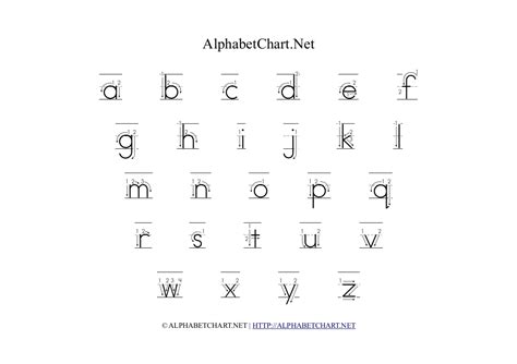 The puzzles are self checking. Alphabet Chart with Arrows in Lowercase | Alphabet Chart Net