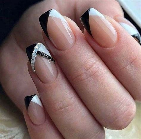 30 Extraordinary Black White Nail Designs Ideas Just For You Square