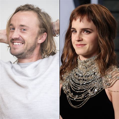 For the first two movies, i had a huge crush on tom felton. Tom Felton and Emma Watson Reunite Again — in Pajamas ...