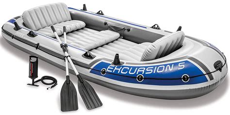 Amazon Offers The Intex Excursion 5 Person Inflatable Boat Set For 98