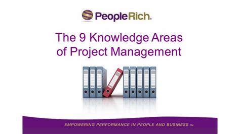 Project Management 1 The 9 Knowledge Areas Youtube