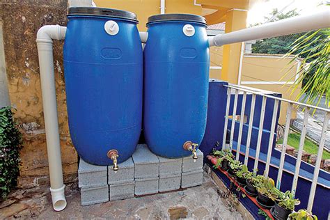 cisterna é opção para armazenamento de água jornal da gente