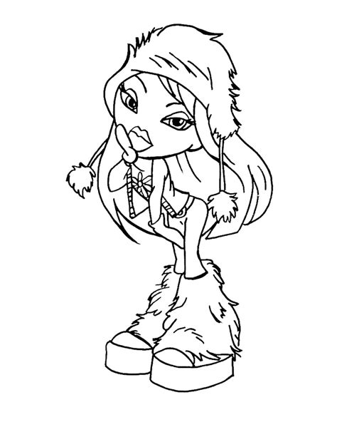 Bratz Coloring Pages Online Best Free Coloring Pages Printable