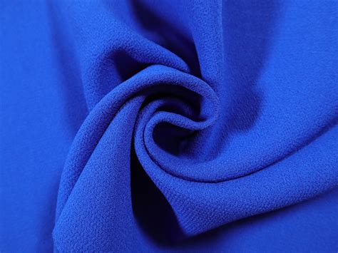 Wool Double Crepe In Ultramarine Bandj Fabrics