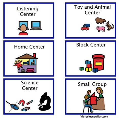 Visual Cue Cards For Behavior Cue Cards Picture Schedule Autism