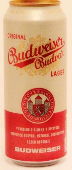 Budweiser Beer 500ml Czech Republic