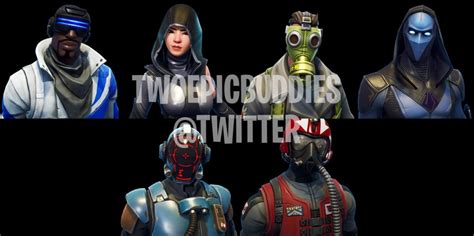 The season spanned five months, after all. Front View of Newly Leaked Skins & Information on 'Visitor ...