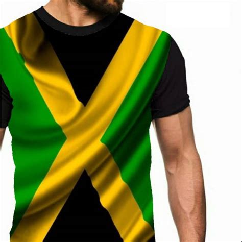 Tersedia ukuran m, l, xl spesifikasi ukuran, berdasarkan lebar x tinggi ukuran m : Kaos bendera Jamaika flag Jamaica reggae anak cowok pria ...