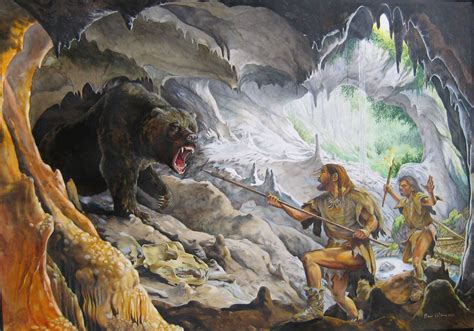 The Cave Was Occupied Prehistoric Art Prehistory Prehistoric Animals