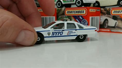 Matchbox Nypd Chevrolet Caprice Classic Police Cruiser Reviewed Youtube