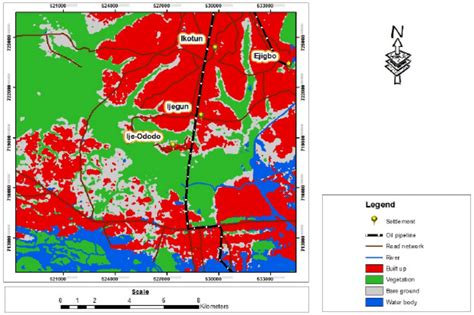Land Cover Map Of 2011 Download Scientific Diagram
