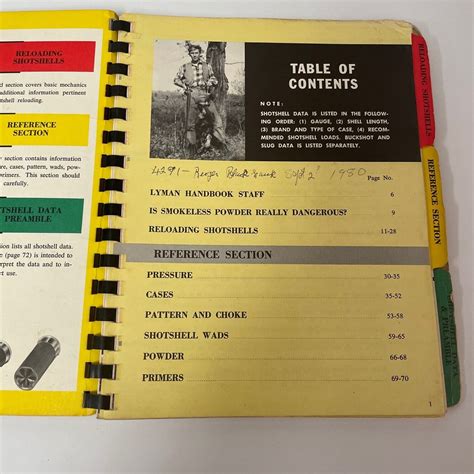 Lyman Shotshell Handbook First Complete Edition Vintage 1969 Softcover