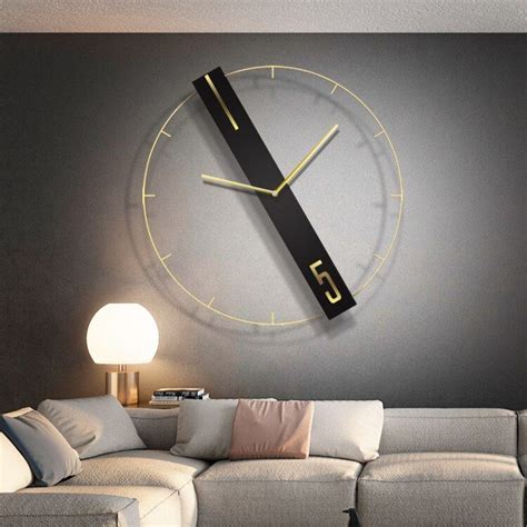 Art Luxury Wall Clock Modern Design Creativity Large Wall Clocks Living