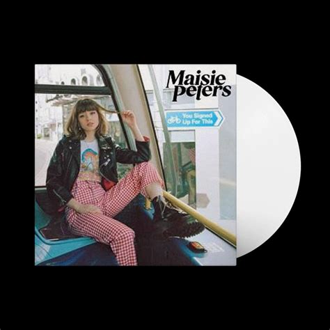 Maisie Peters You Signed Up For This White Vinyl Wax And Beans