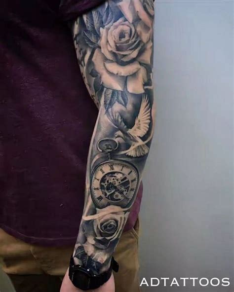The 40 Best Half Sleeve Tattoos For Men 24 Half Sleeve Tattoos For