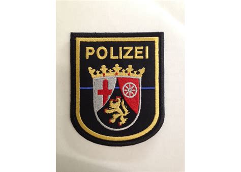Polizei Rheinland Pfalz Thin Blue Line Polas24 Polizeiausrüstung