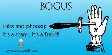 Meaning Of Bogus