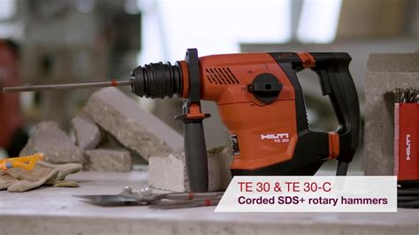 TE 30 Rotary Hammer Corded Rotary Hammers SDS Plus Hilti Canada