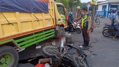 Innalillahi Wa Inna Illaihi Rojiun Kecelakaan Maut IBU Hamil Bulan Tewas Dilindas Truk Suami