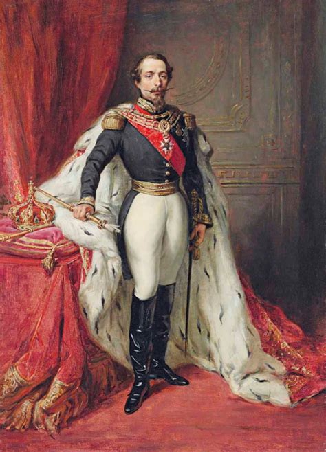 Portrait Of Emperor Napoleon Iii 1853 72×100 Cm By Franz Xaver
