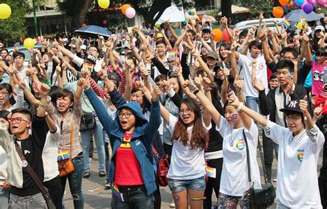 Hundreds Take To The Streets To Support Same Sex Marriage In Vietnam