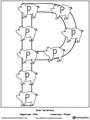 14 Constructive Letter P Worksheets - Kitty Baby Love