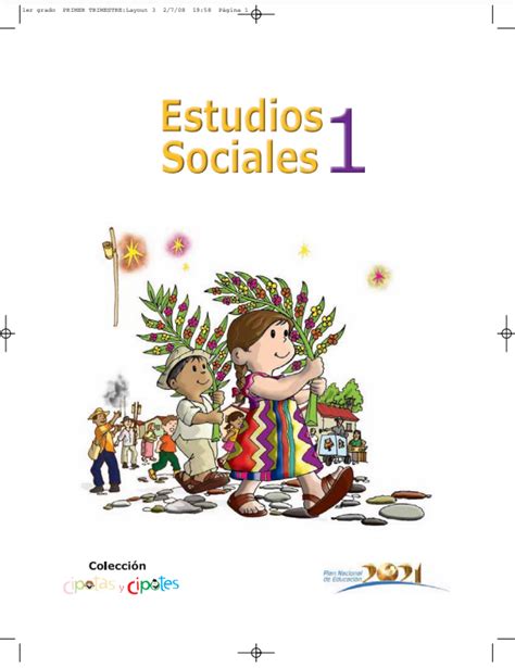 Libro De Estudios Sociales Primer Grado 【2023】 Libros Del Salvador