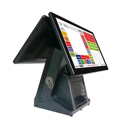 Pos System Dual Screen 156 Double Touch Screen Cheap Pos Cashier
