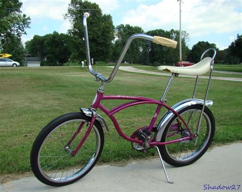 1965 Schwinn Stingray Early Violet Purple Muscle Bike Banana Seat Vintage S2 S7 1880985511