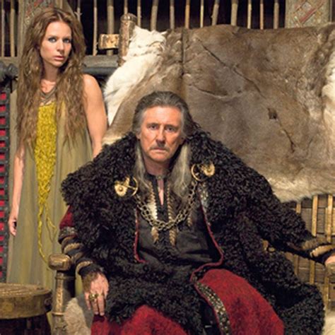 Costume Drama Gabriel Byrne And Jessalyn Gilsig In ‘vikings Which Is