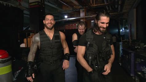 The Shield Backstage On Raw Last Night Who Let S The Hounds Out The Shield Ruins They Ll