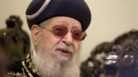 Spiritual Leader Of Israels Sephardic Jews Dies At 93 October 11