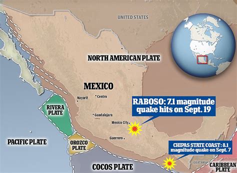 At Least 248 Killed After 71 Level Earthquake In Mexico Daily Mail