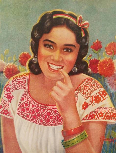 Mexican Style Vintage Mexican Mexican Folk Art Vintage Pinup Vintage Art Chicano Bauer
