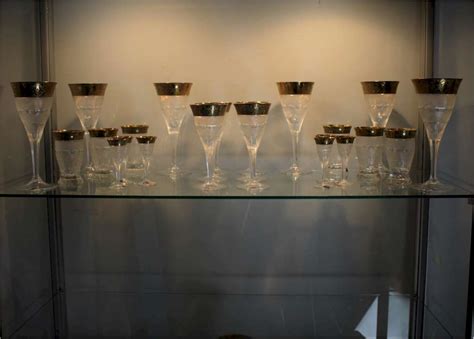 Moser Splendid Set Of Drinking Glasses Mid Century Objects Art Furniture