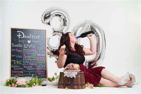 30th Birthday Cake Smash Photo Shoot Popsugar Love And Sex Photo 15