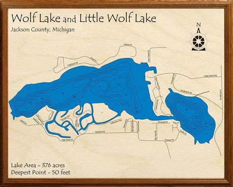 Wolf Lake With Little Wolf Lake Lakehouse Lifestyle