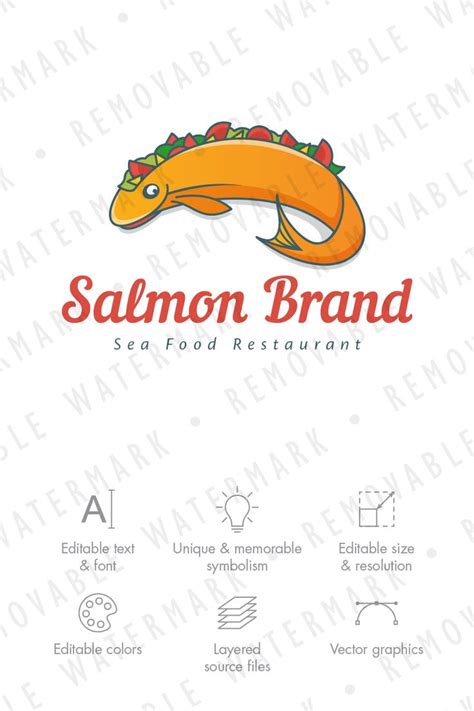Maybe you would like to learn more about one of these? Fish Taco Logo Template #75662 - TemplateMonster | Fish ...