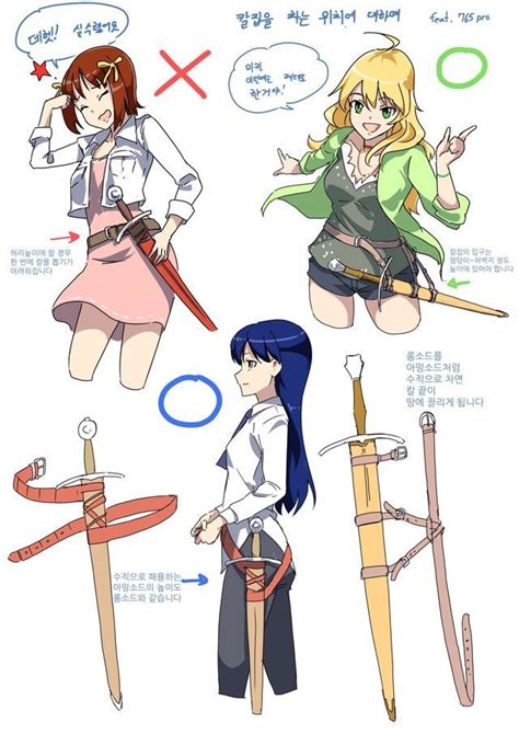 Sword Belt Guide Drawing Reference Poses Drawings Art Reference Photos