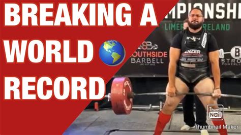 Bench press world records are the international records in bench press across the years, regardless of weight class or governing organization, for bench pressing on the back without using a bridge technique. BENCH PRESS WORLD RECORD - YouTube