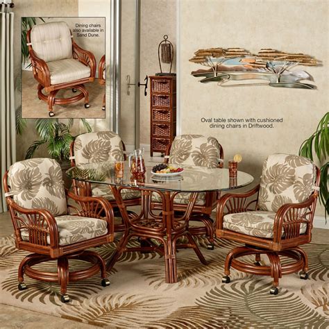 Maybe you would like to learn more about one of these? Leikela Rattan Tropical Dining Furniture Set