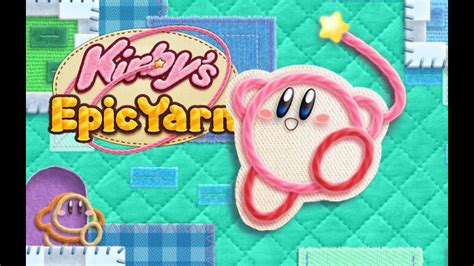 Nintendo Wii Kirbys Epic Yard Gameplay 1st Boss And Magic Yarn Fantastic Platform Game Youtube