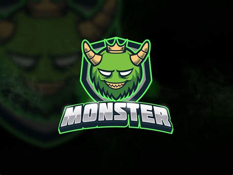Green Monster Mascot And Esport Logo By Horacio Velozo On Dribbble