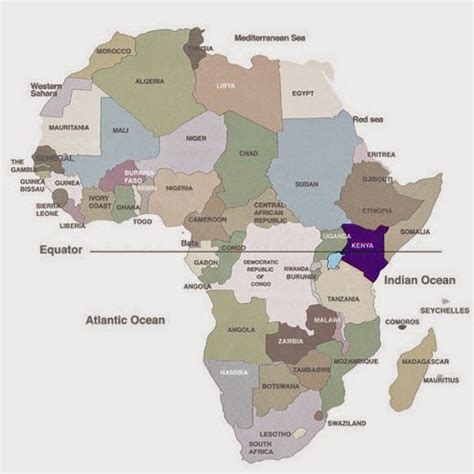 Africa Map Africa Map
