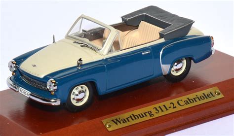 The wartburg 311 was a car produced by east german car manufacturer veb automobilwerk eisenach from 1956 to 1965. 1zu87.eu | Shop für gebrauchte Modellautos - Wartburg 311 ...
