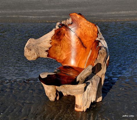 These Gorgeous Sculptures Started As Driftwood On A Beach Cottage