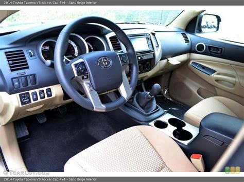 2017 toyota tacoma red dirt road riot total chaos fabrication suspension lift 3 | custom offsets. Sand Beige Interior Photo for the 2014 Toyota Tacoma V6 ...